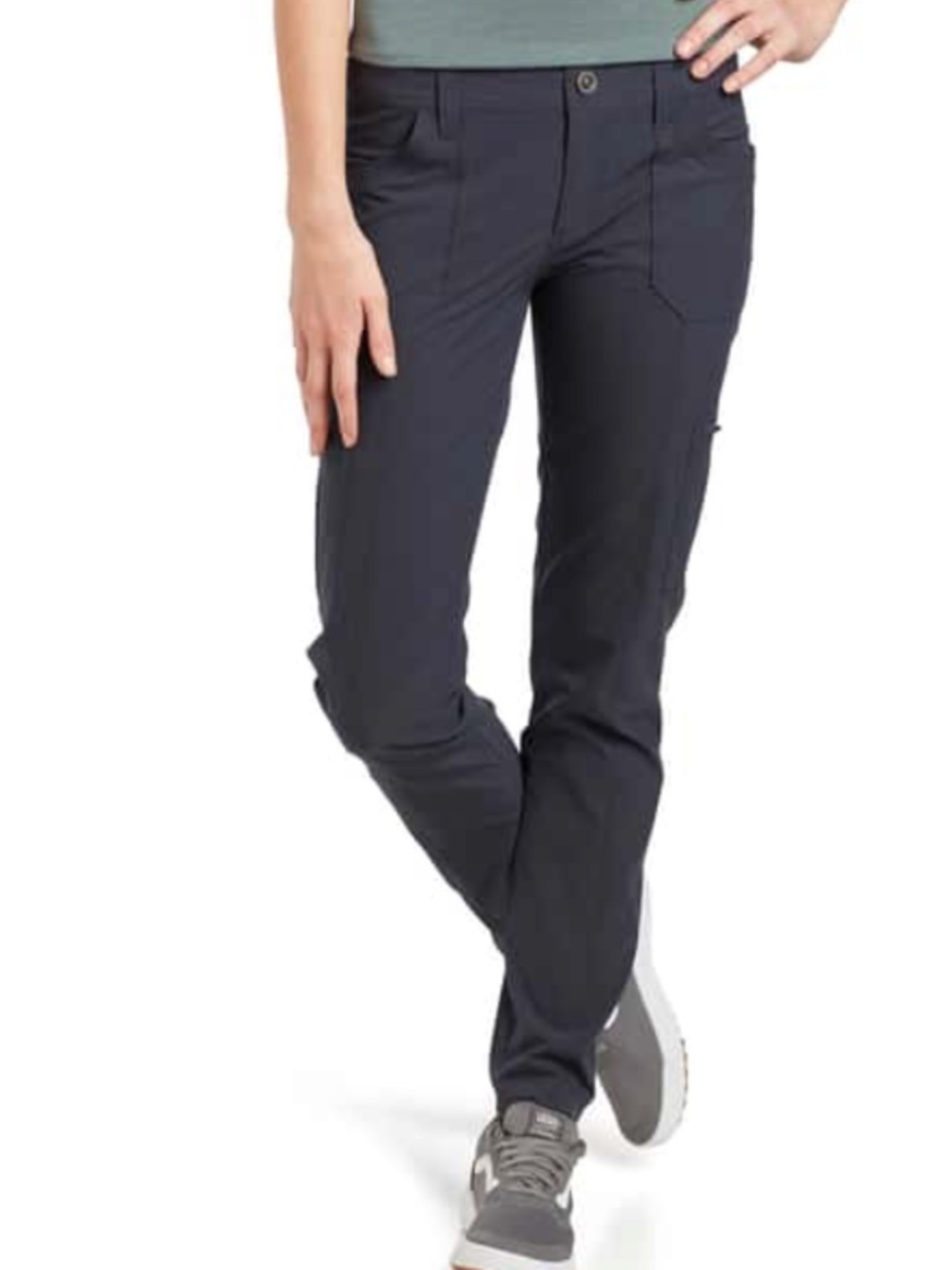 Kuhl Horizn Pants Short‎ Straight Cargo Cinch Hem Black 6289 Hiking Pants Sz 12S